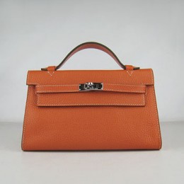 Hermes Kelly 22Cm Handbag Orange